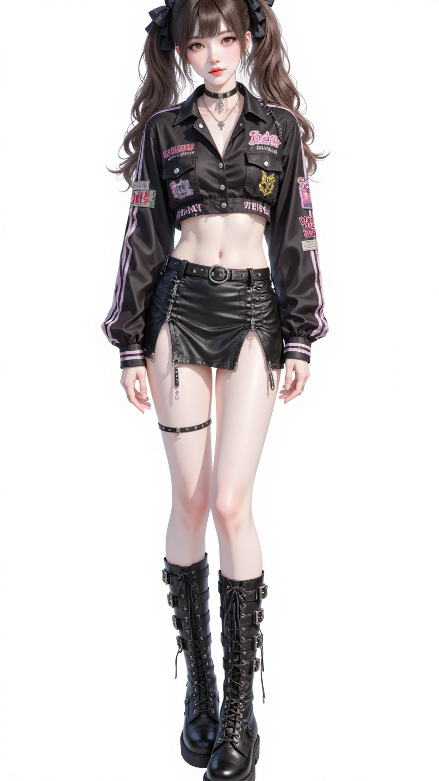 机车女孩人设