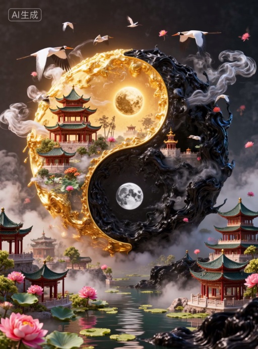 玄幻场景-太极图