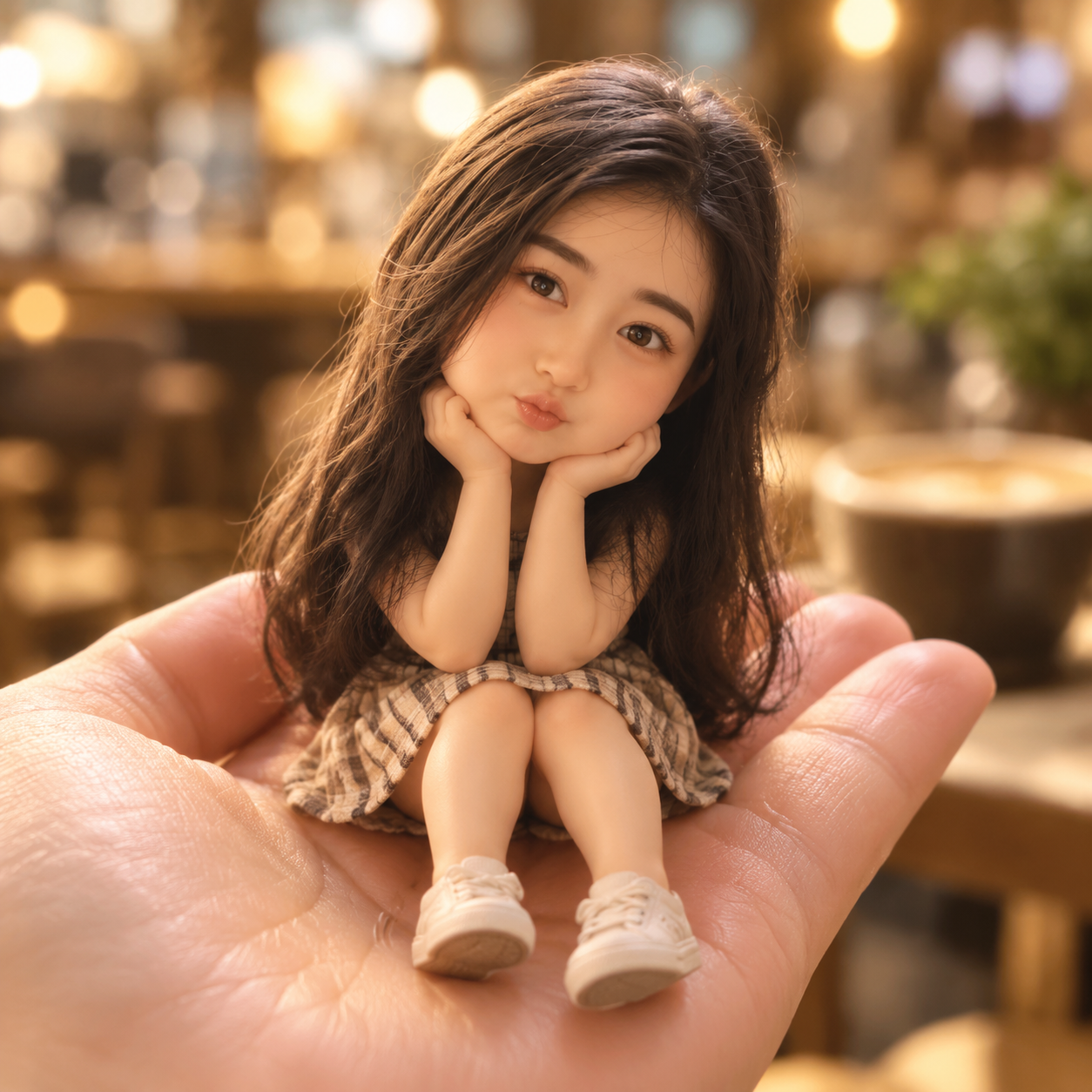 小可爱上线了。