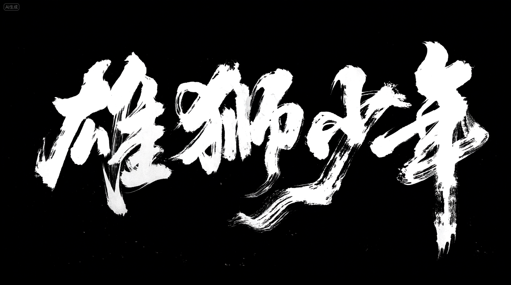 国潮书法