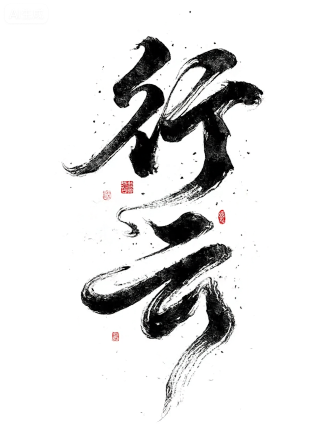 书法字体、毛笔字体设计、手写字体