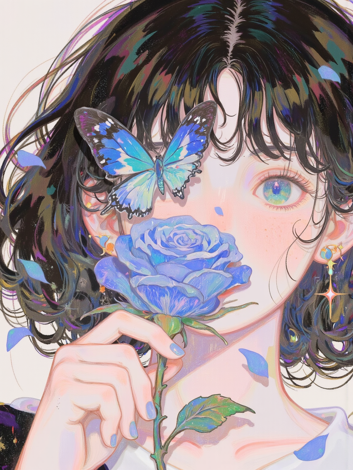 蓝色蝶语