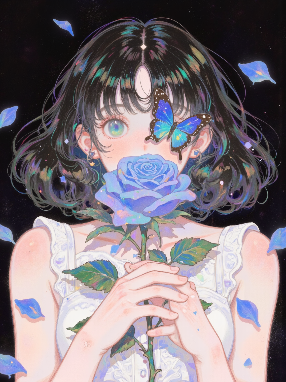 蓝色蝶语