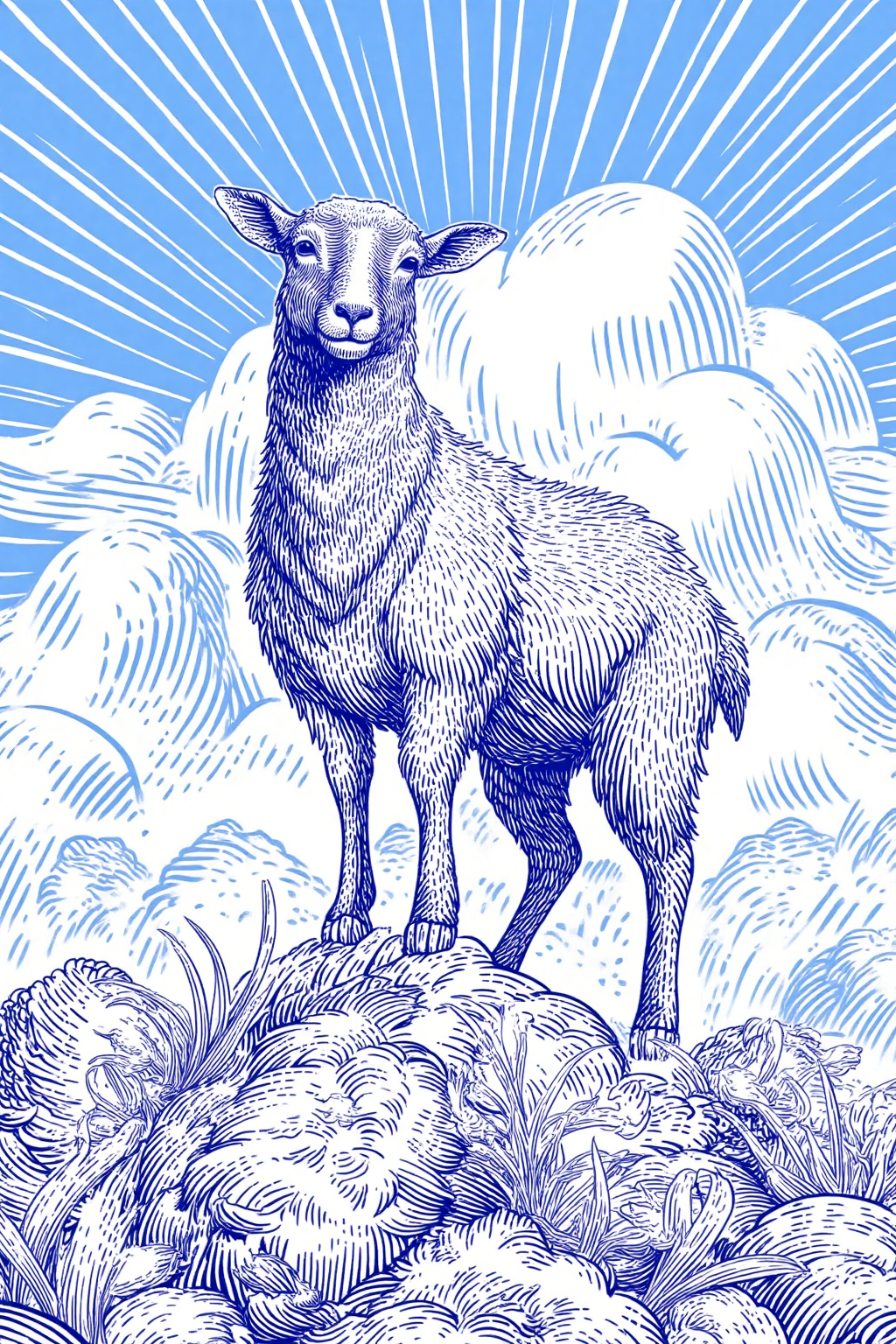 线描版画