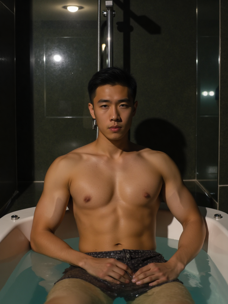 帅哥的日常丨健身型男日系帅气养眼男生捆绑短发模特商务治愈
