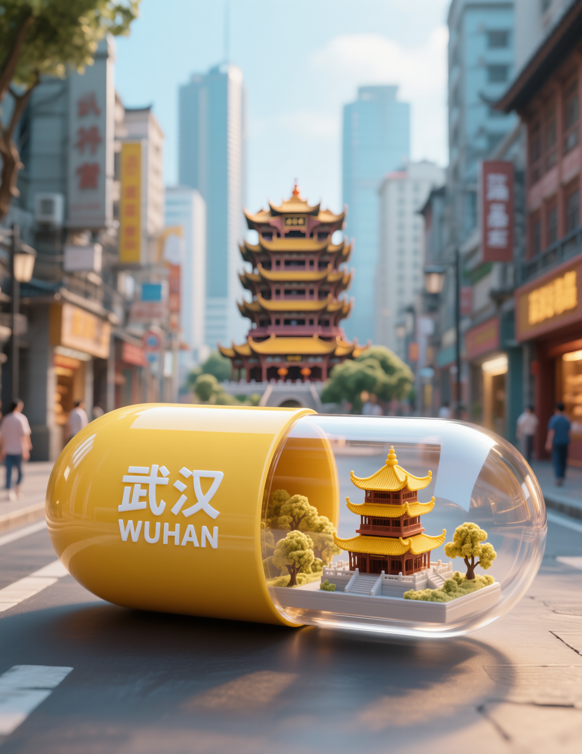 胶囊微缩世界丨城市地标