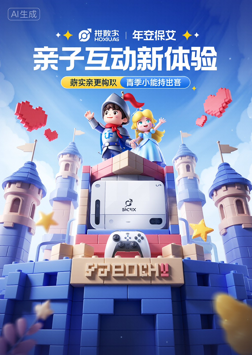 3D电商场景渲染，电商活动海报，活动KV，3DKV海报