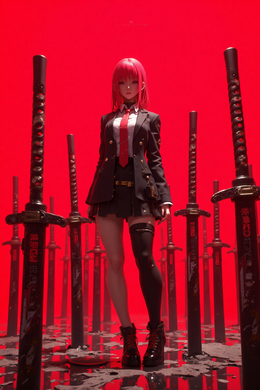 红发武士女孩