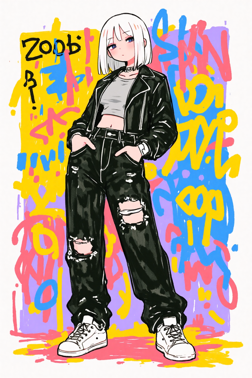 不良动漫女孩