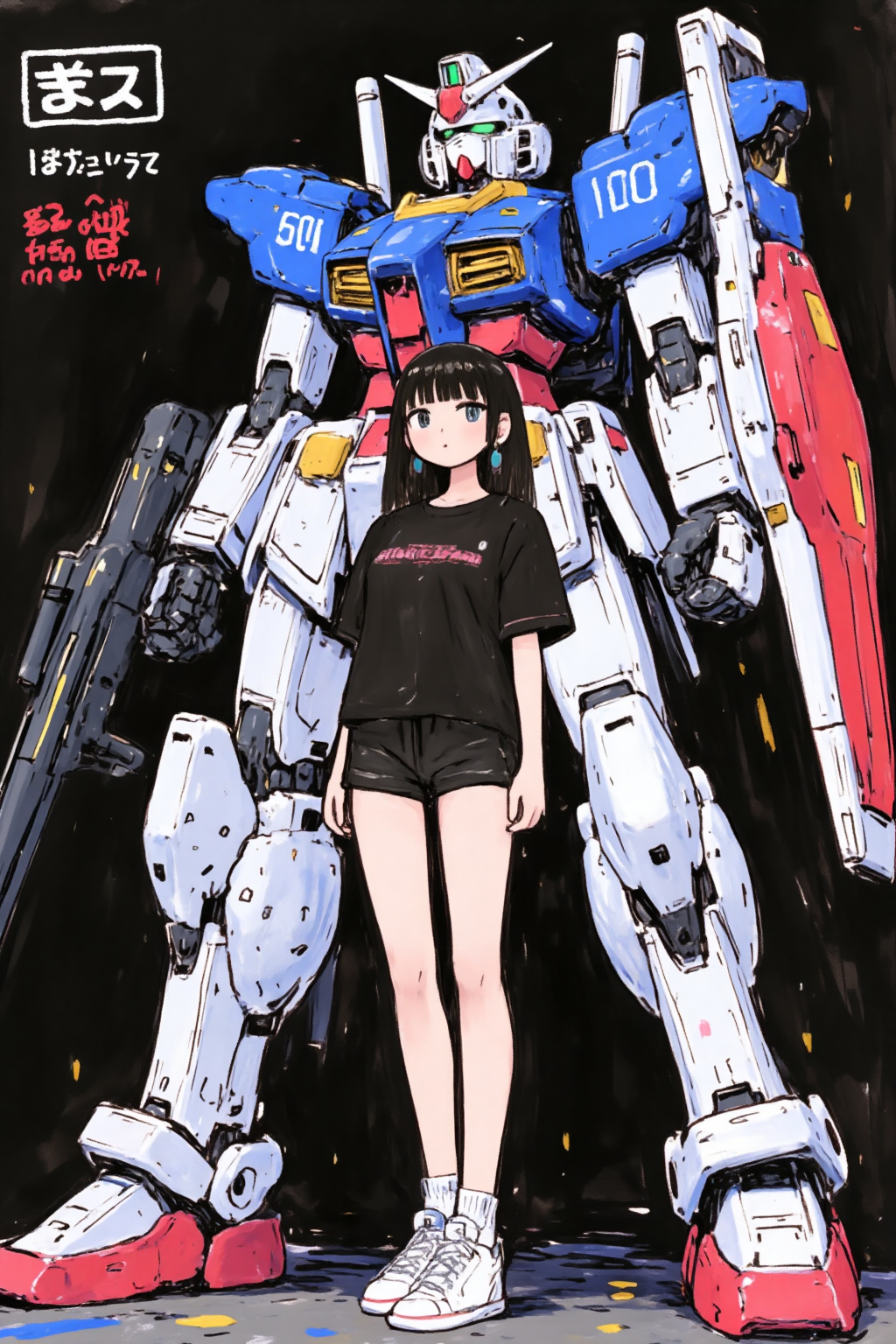 高达 动漫 女孩