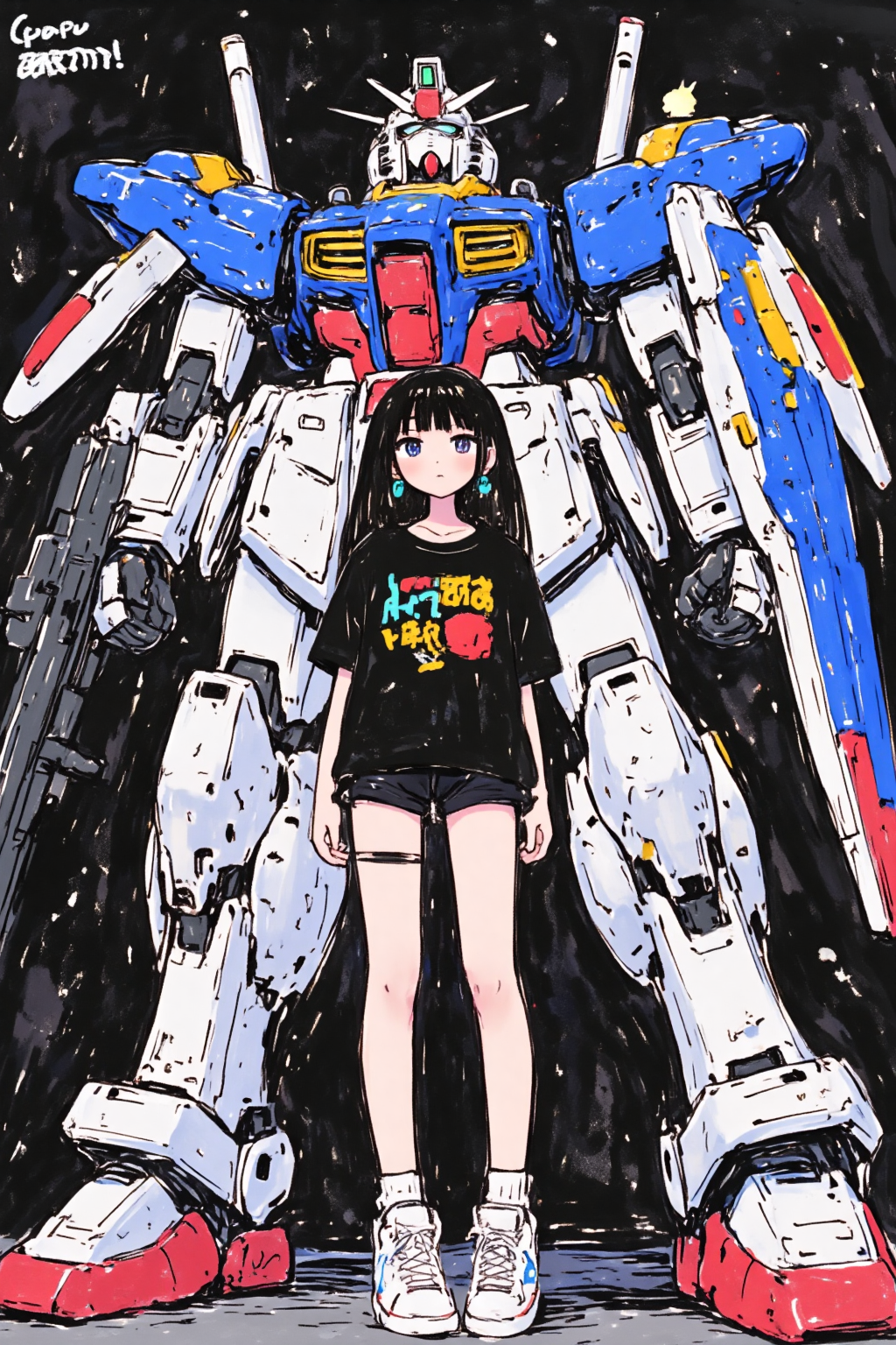 高达 动漫 女孩