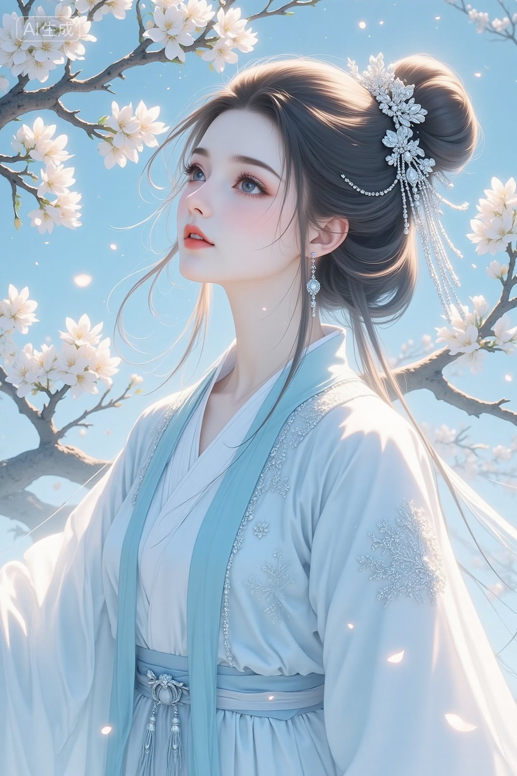 春樱仙韵的古风少女