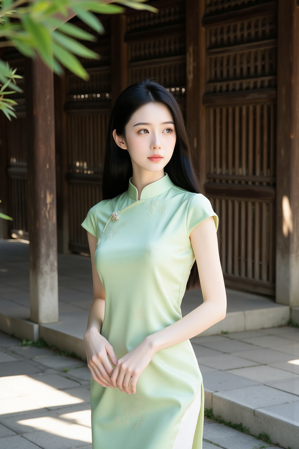 旗袍美女