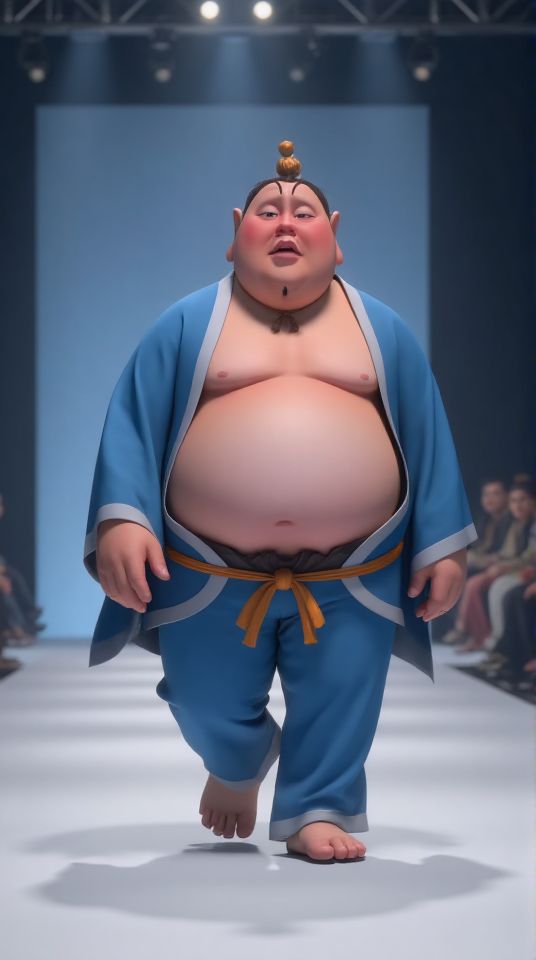 太乙真人走秀