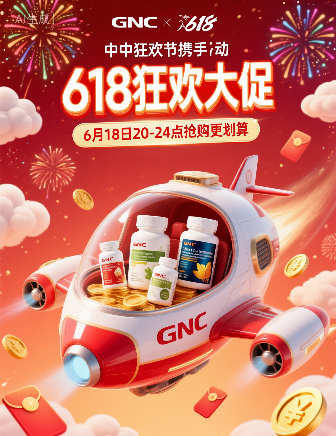 Qwen-电商KV海报创意视觉