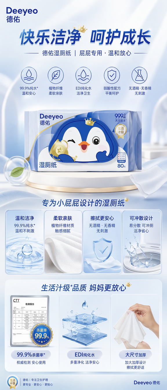 一键电商产品主图详情海报设计｜卖点可视化｜产品不变形