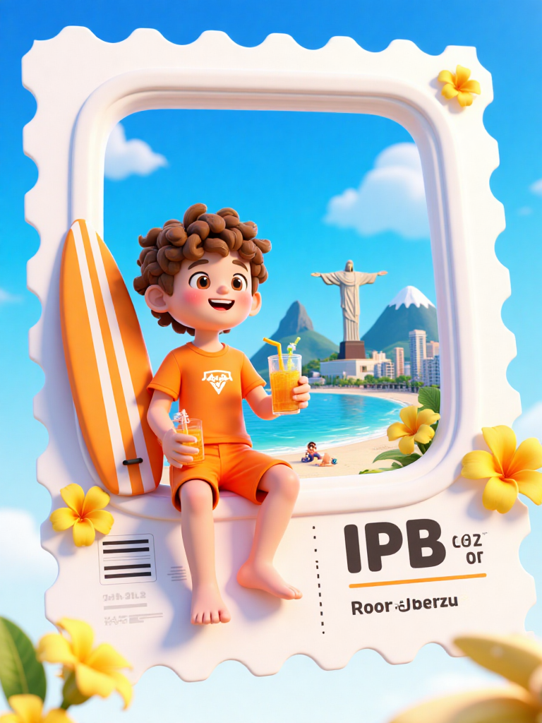 IPBD开心假日丨3D卡通IP形象电商场景