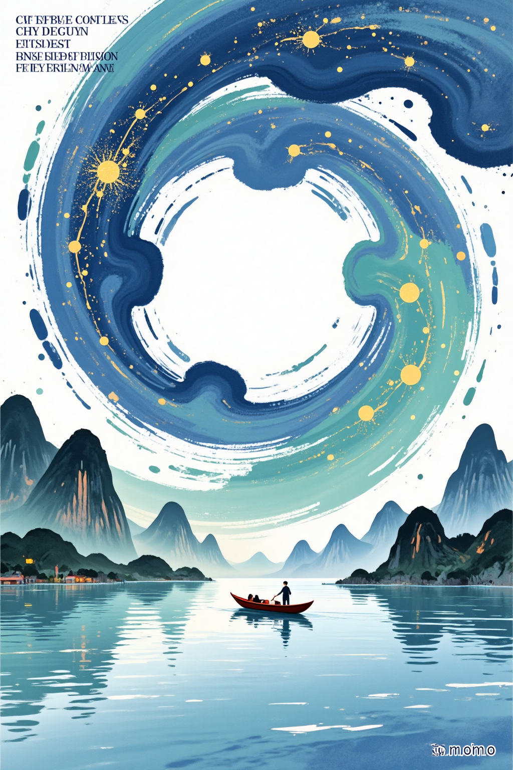 新中式水墨风海报