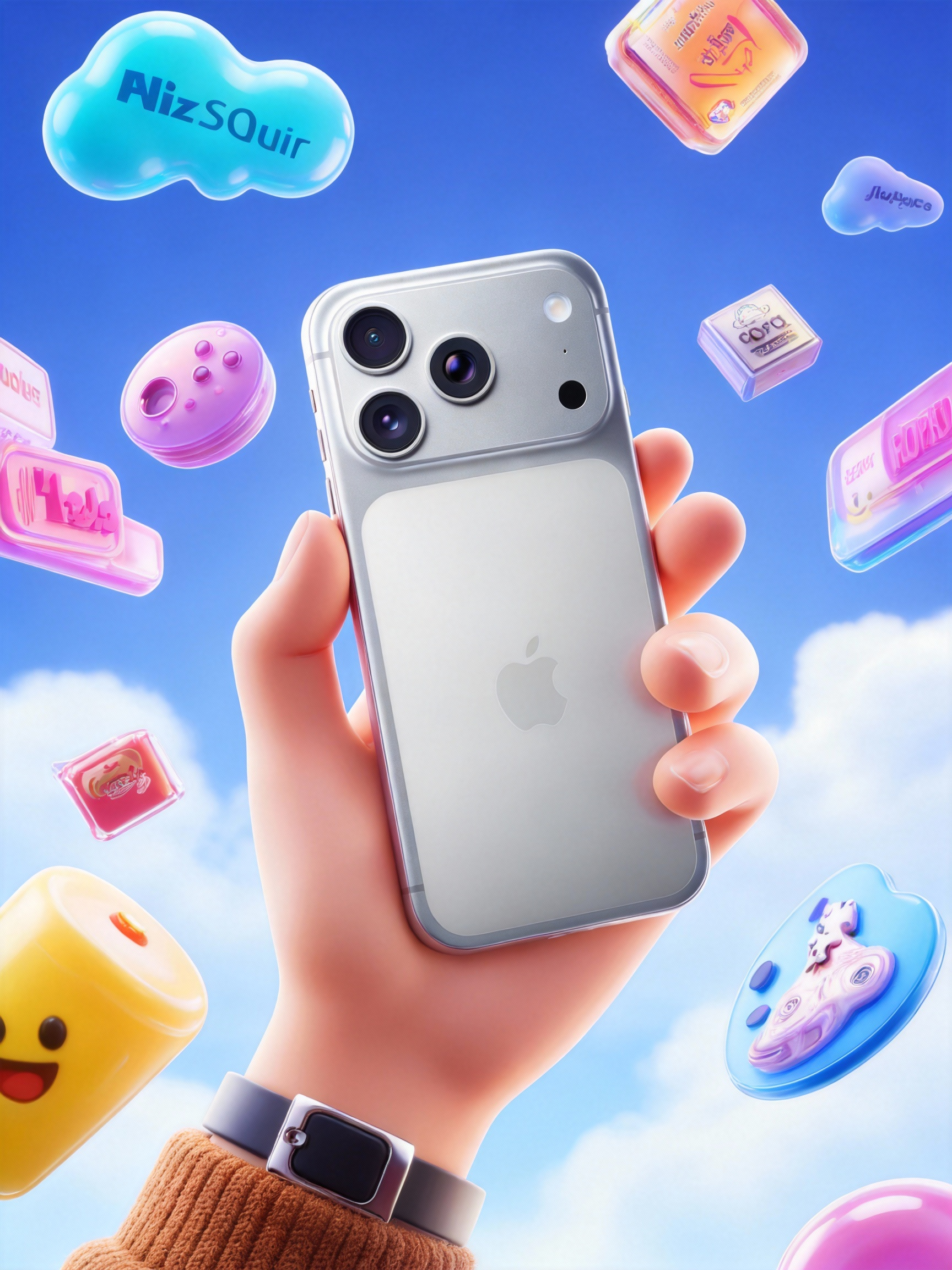 产品为主体生成3D电商活动运营海报｜C4D渲染KV