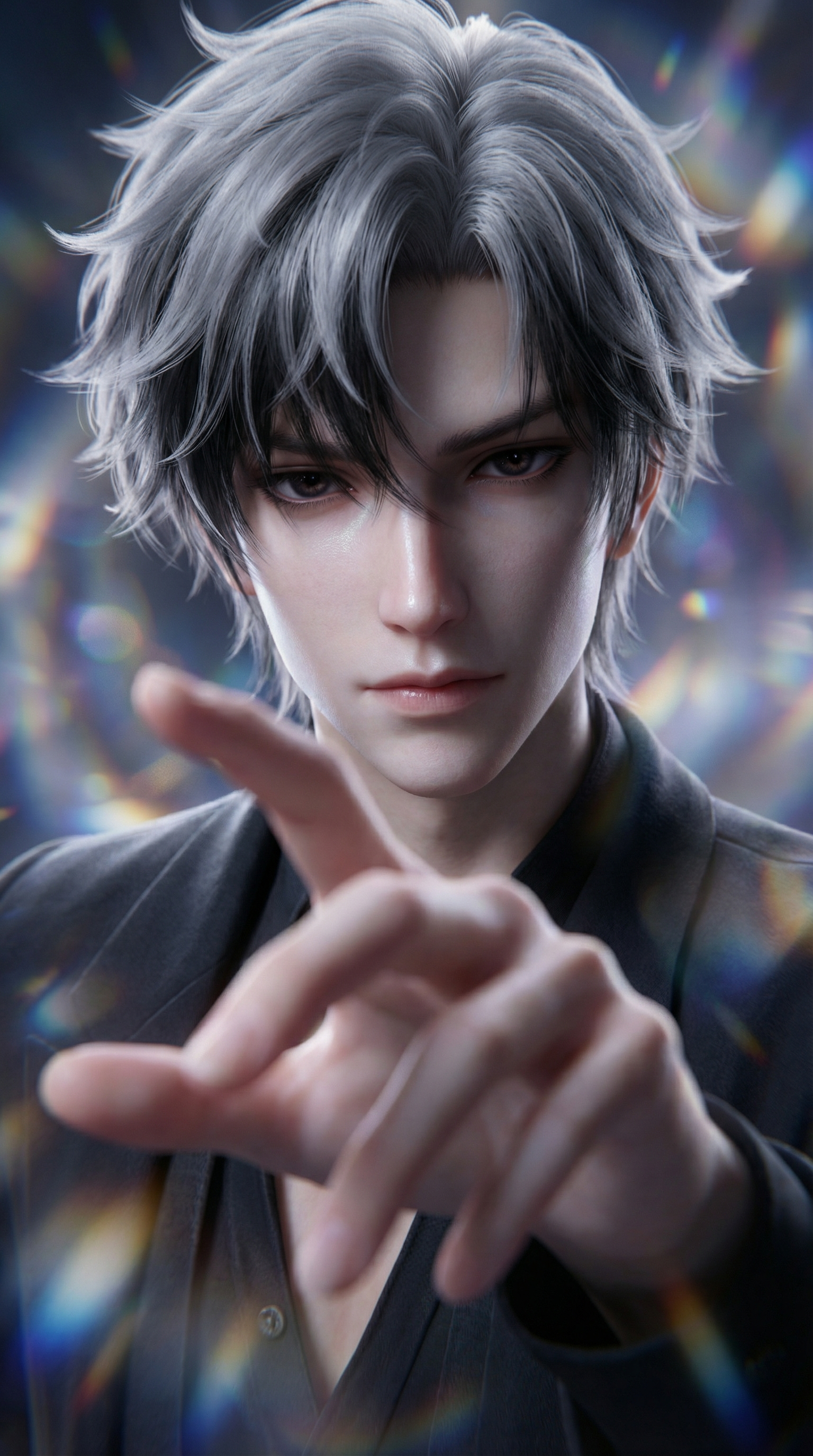 CG全能级3D角色美宣级KV海报，男主，女主，乙游，美宣