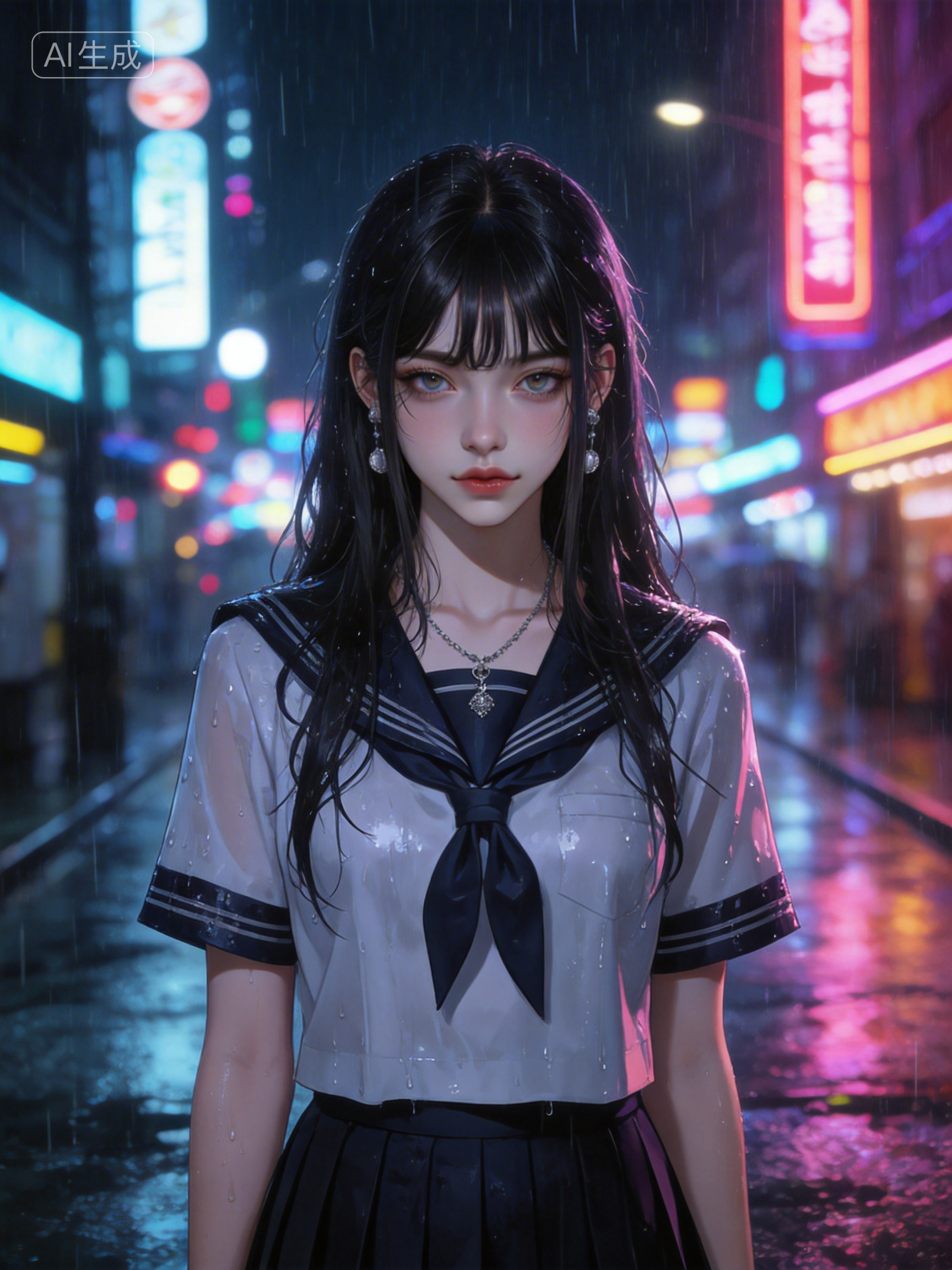 次世代CG漫剧动漫小说推文角色赛博朋克场景