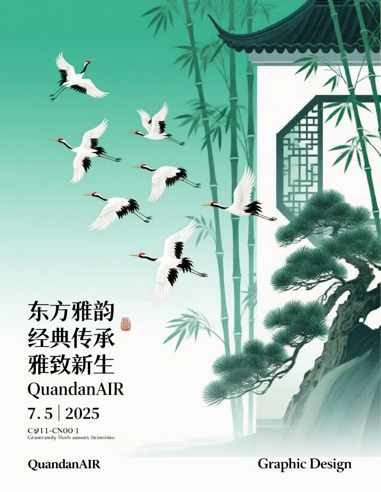 东方雅韵的品牌海报