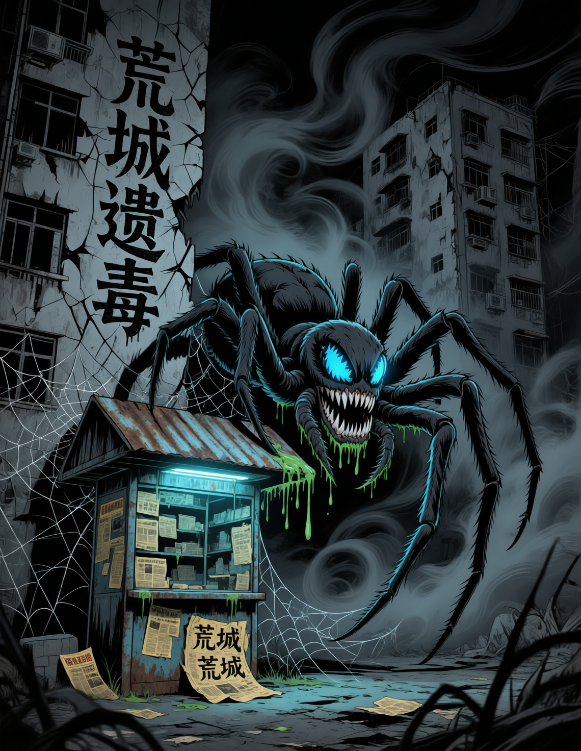 荒城蛛影