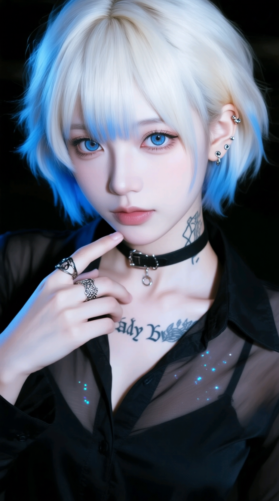 蓝色妖姬