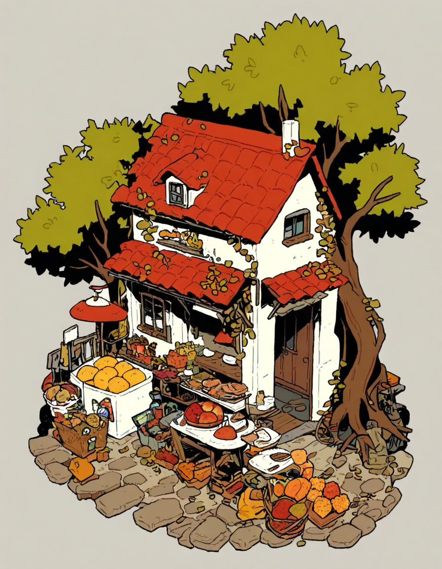 pail简约风格建筑物