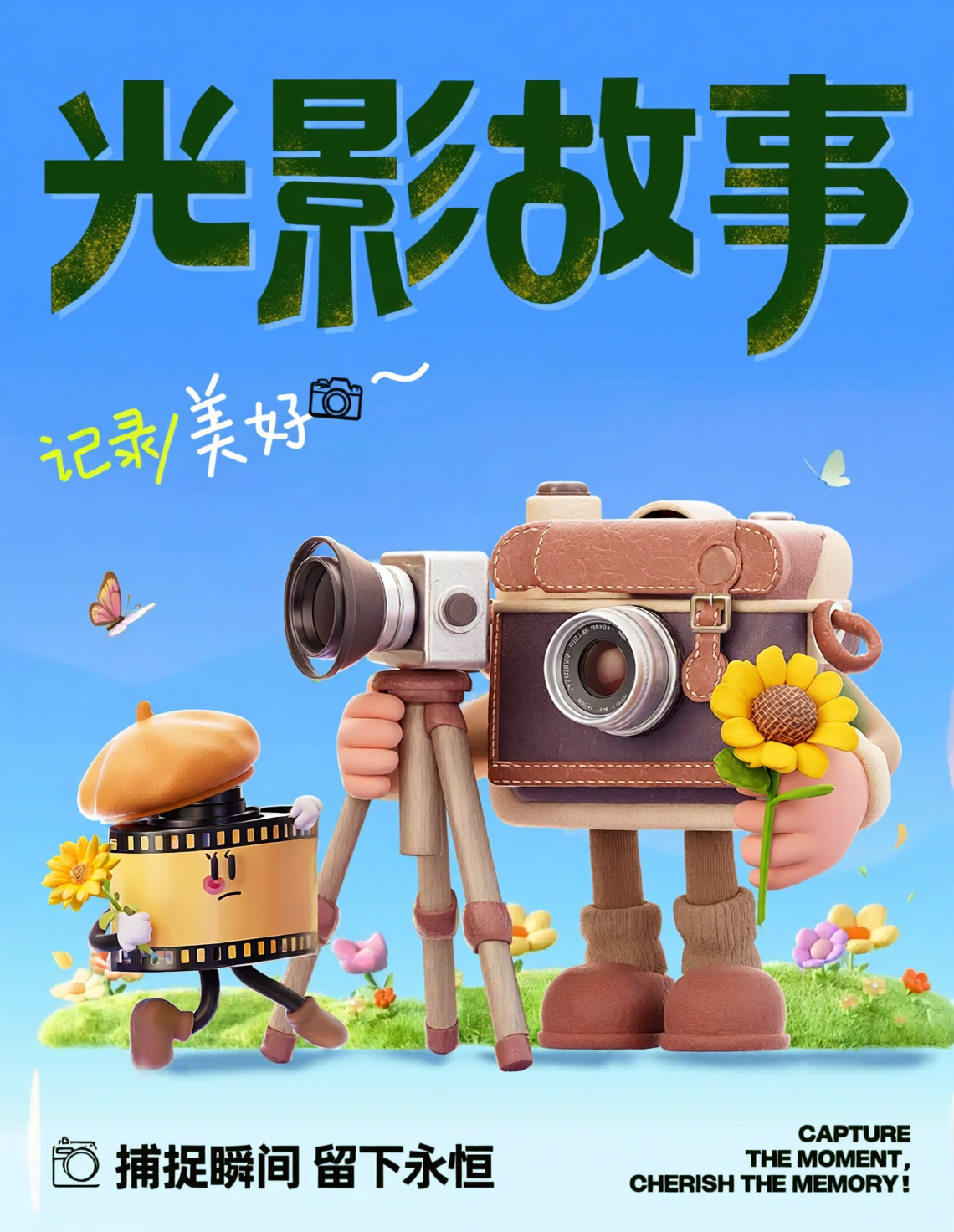 光影故事 3d海报