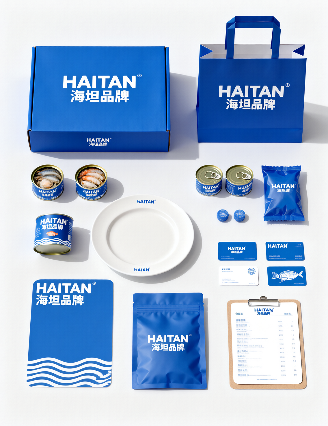 HAITAN海产品牌包装视觉系统展示