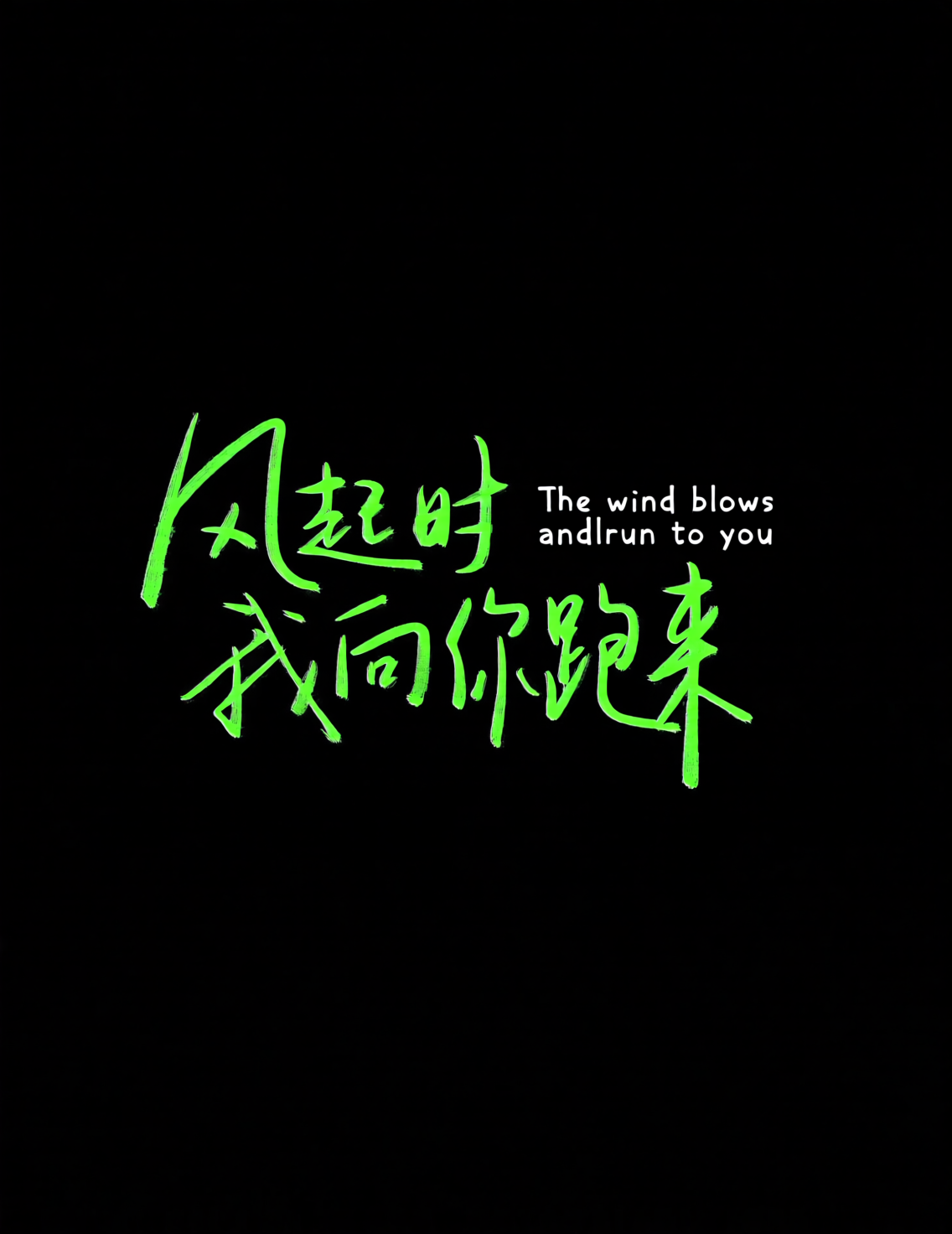 风起时我向你跑来
