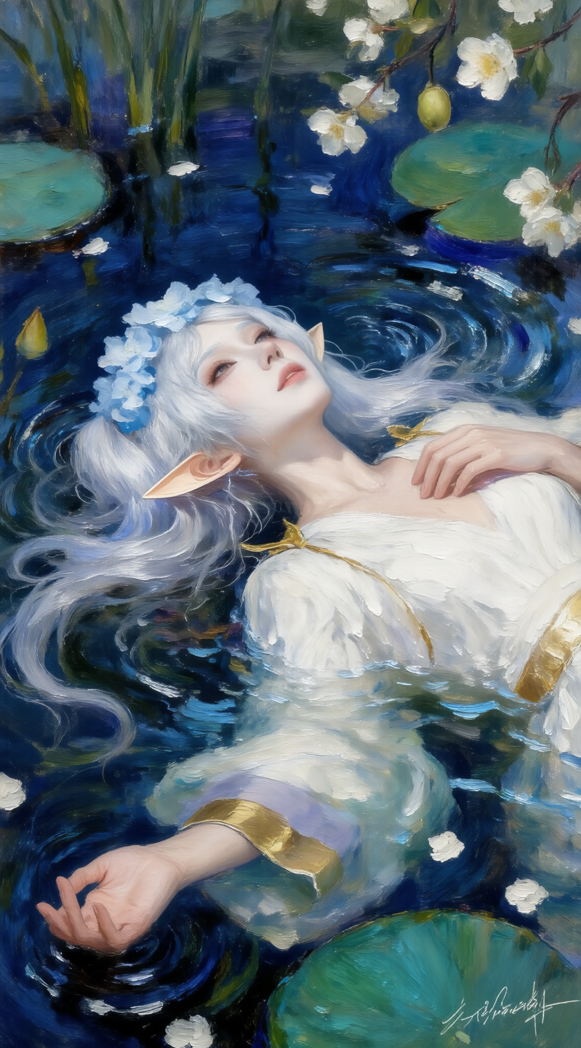 ZOZ_ Thick watercolor coating ~ Thousand questions