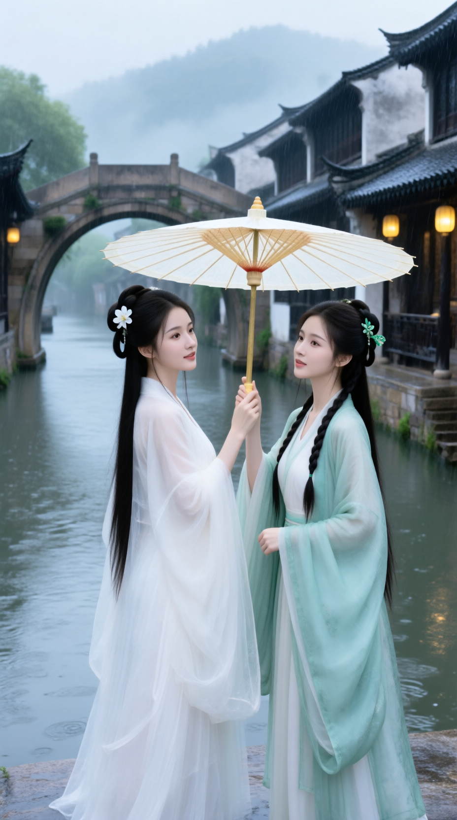 Qwen-美感摄影-国风汉服