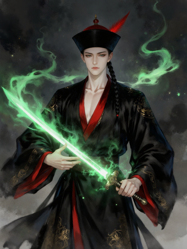 幽冥剑影的古风侠者