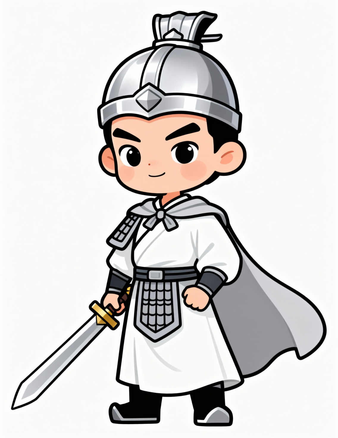 国风 Q 版三国人物设计