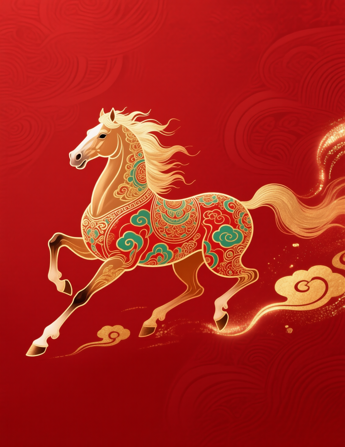 2026马年新年春节通用元素