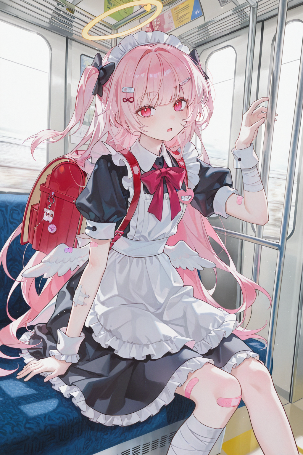 粉发少女的列车旅行