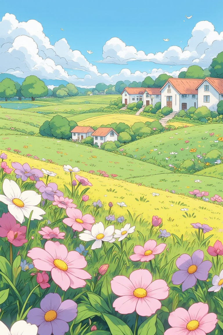 美丽的草地