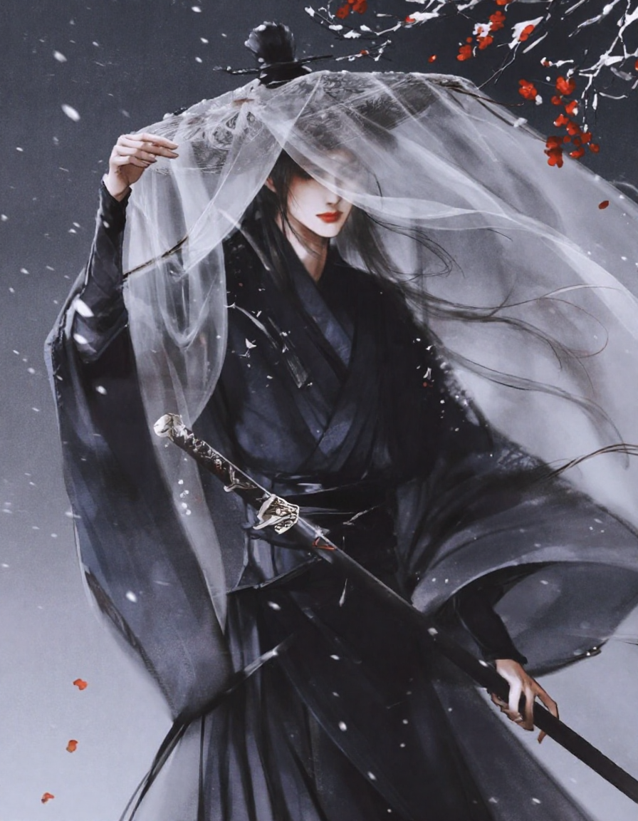 古风插画 | 小说推文封面男主女主帅哥美女壁纸