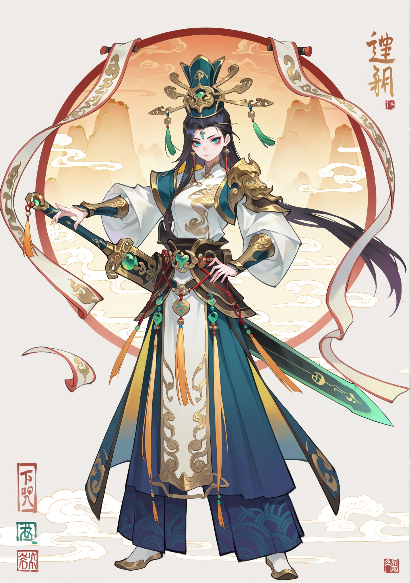国风元素角色&mdash;&mdash;概念设计