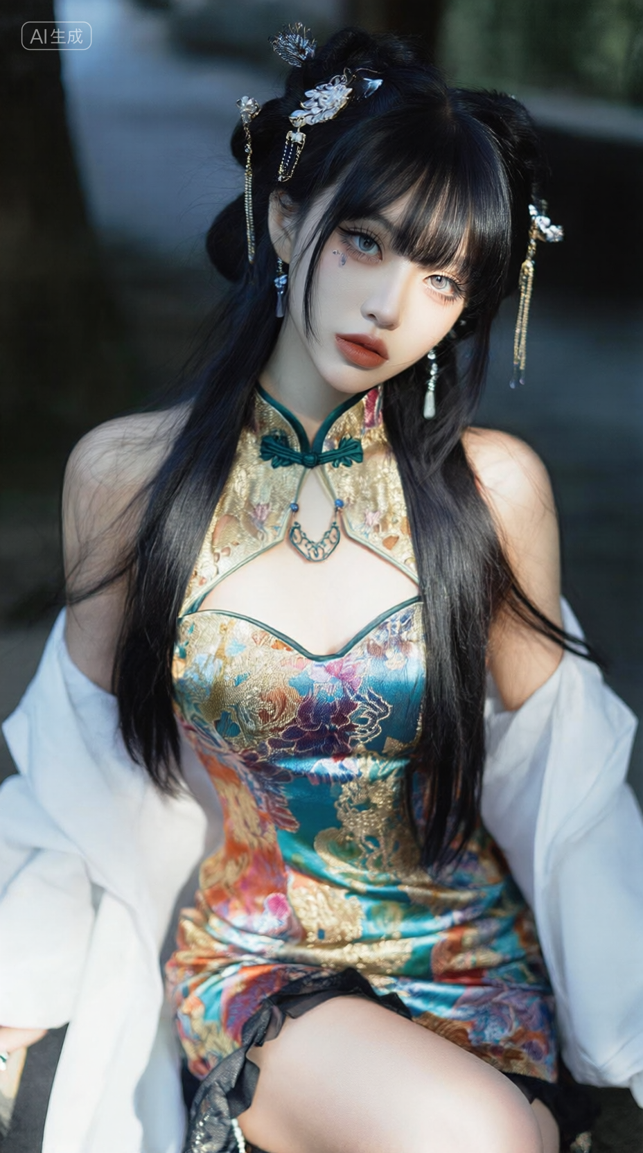 旗袍少女