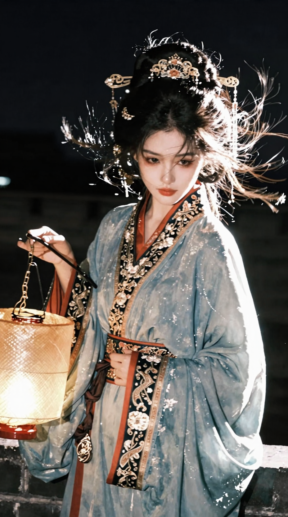雅致亮丽战国袍，优雅古典曲裾