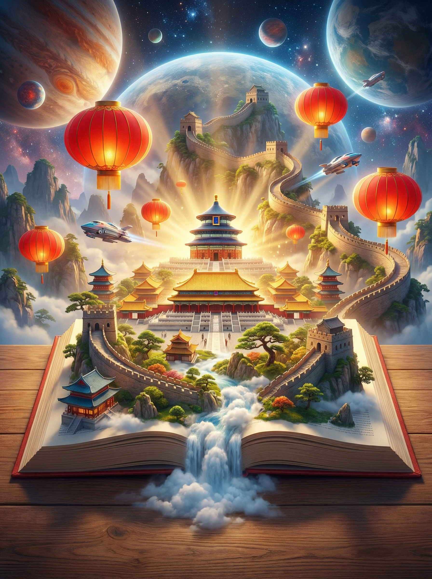 穿越书页的东方奇幻城堡
