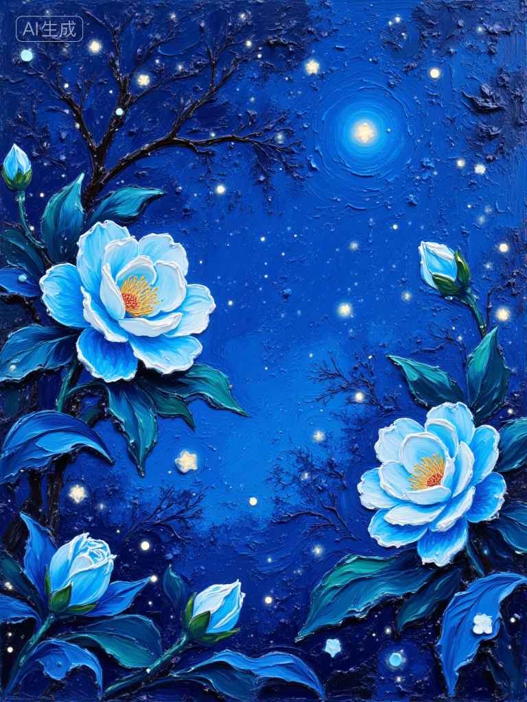 窗边鱼缸中的蓝色鱼