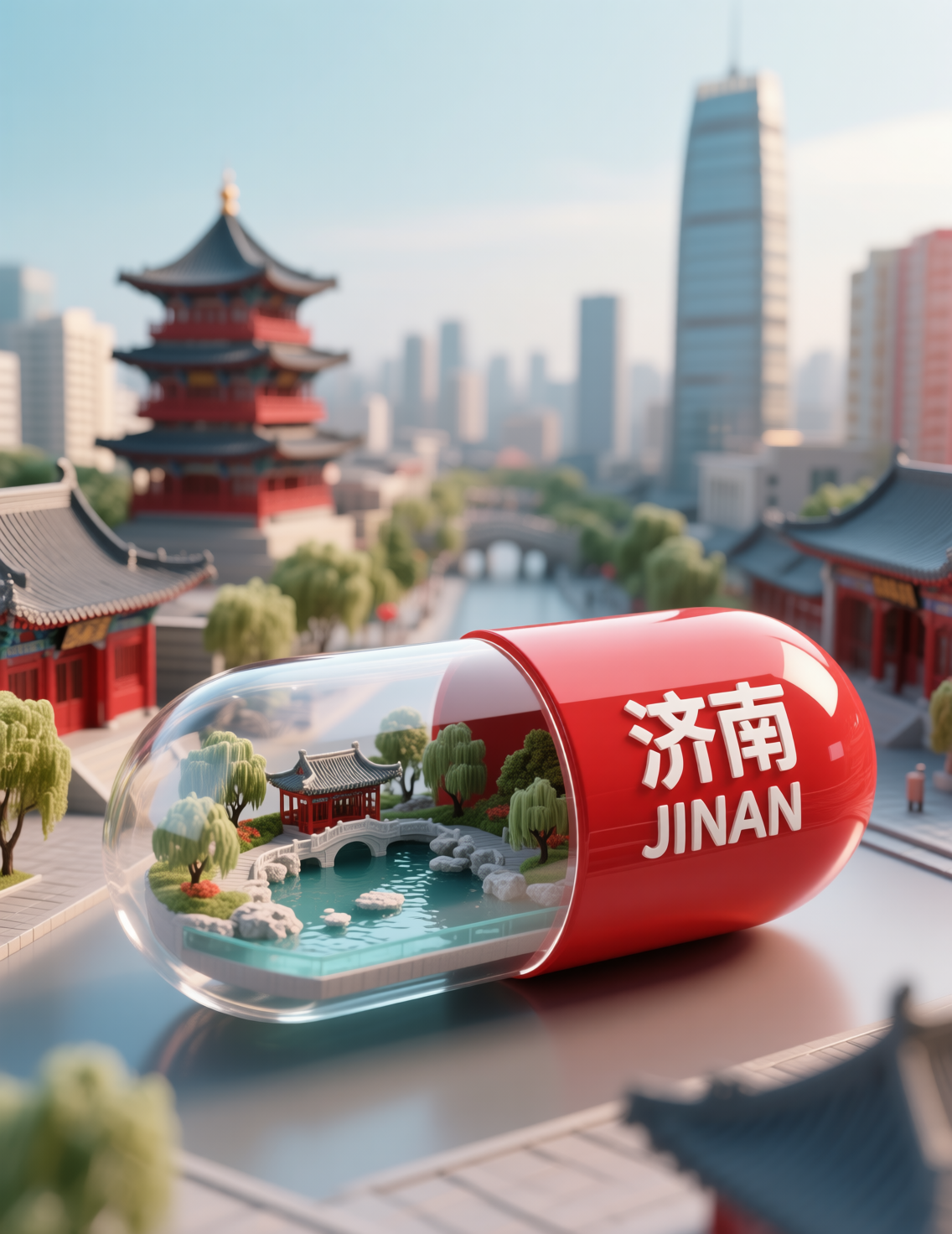 胶囊微缩世界丨城市地标