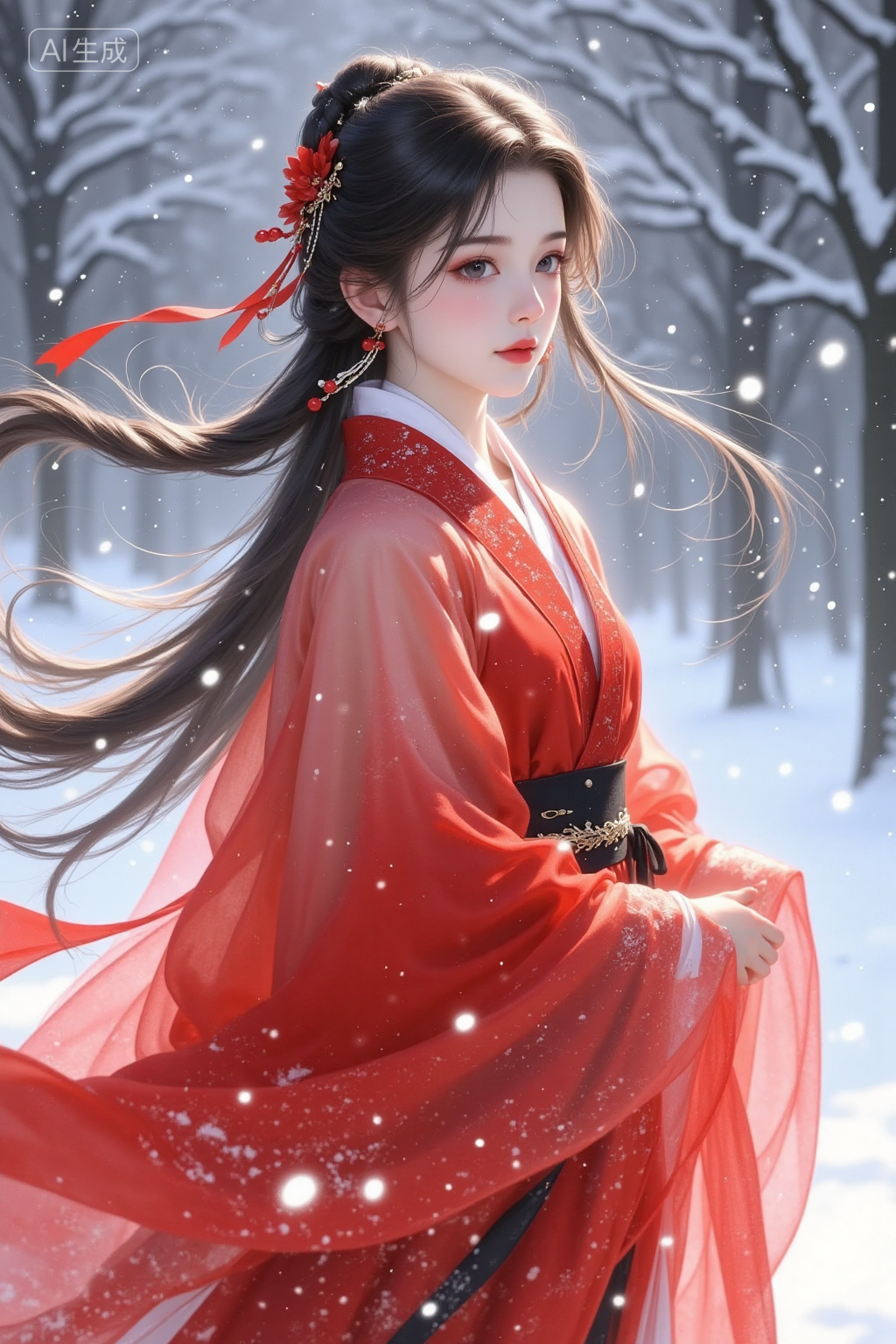 古风二次元美少女
