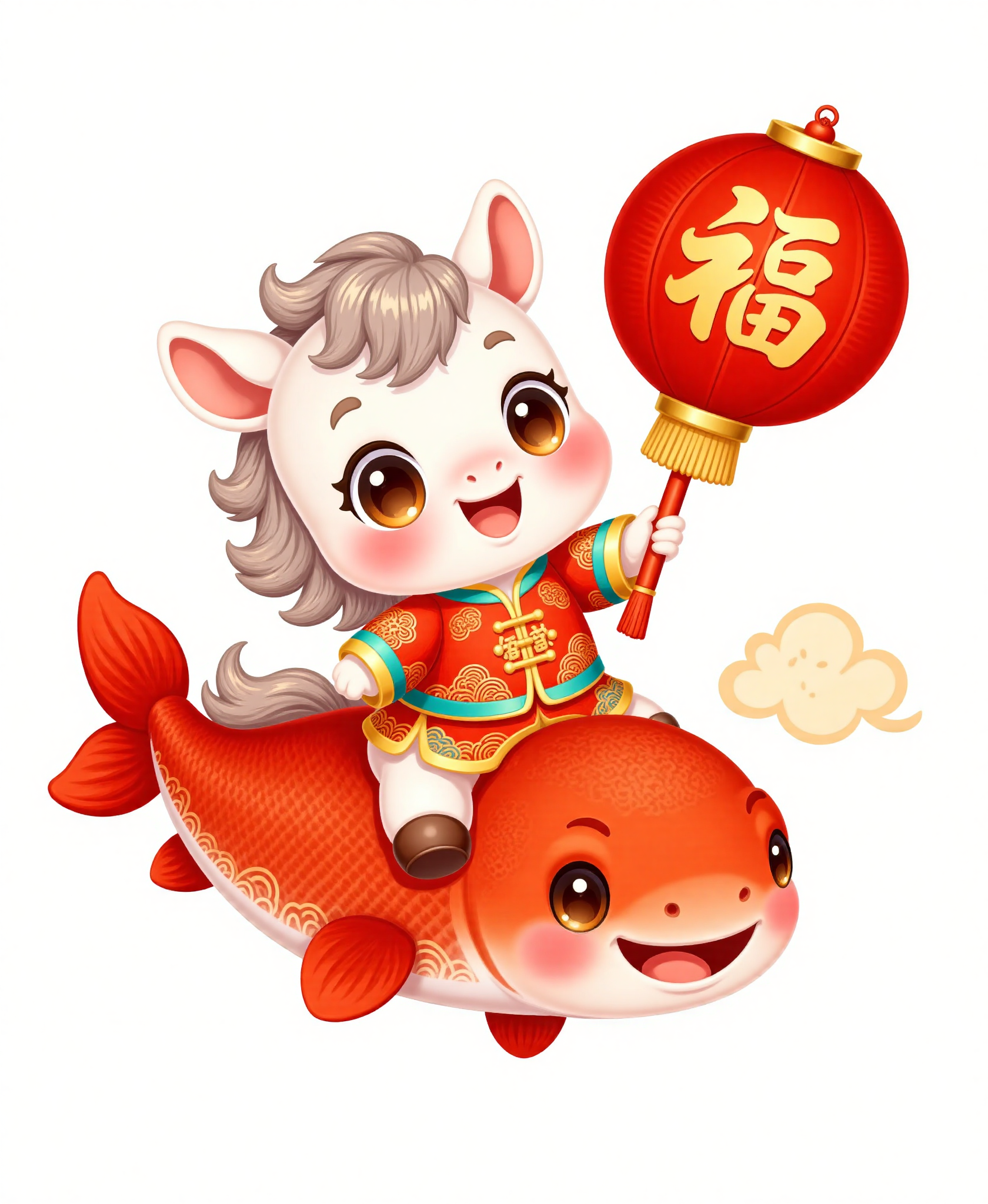 马年福马ip马&mdash;旅行者
