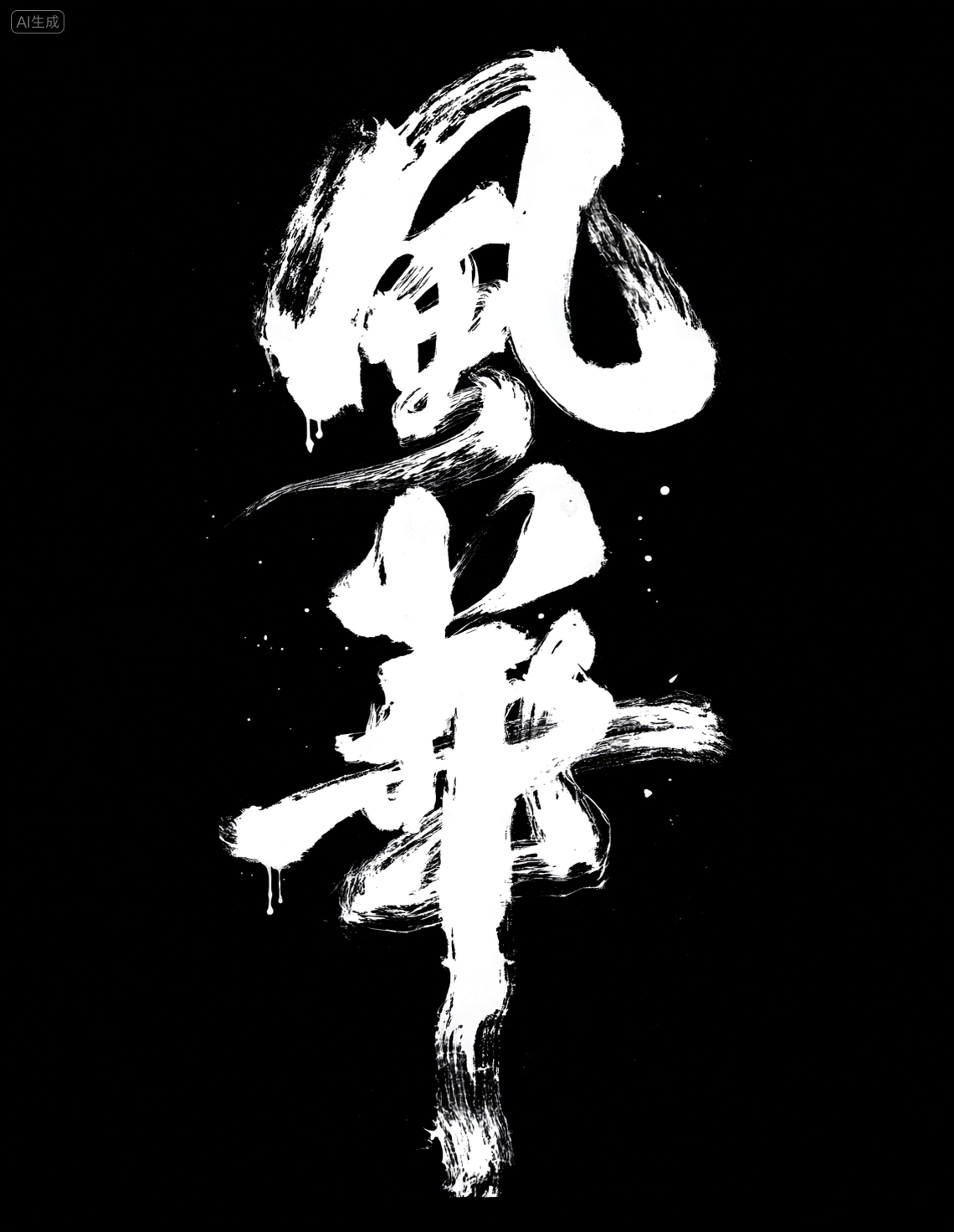 国潮书法