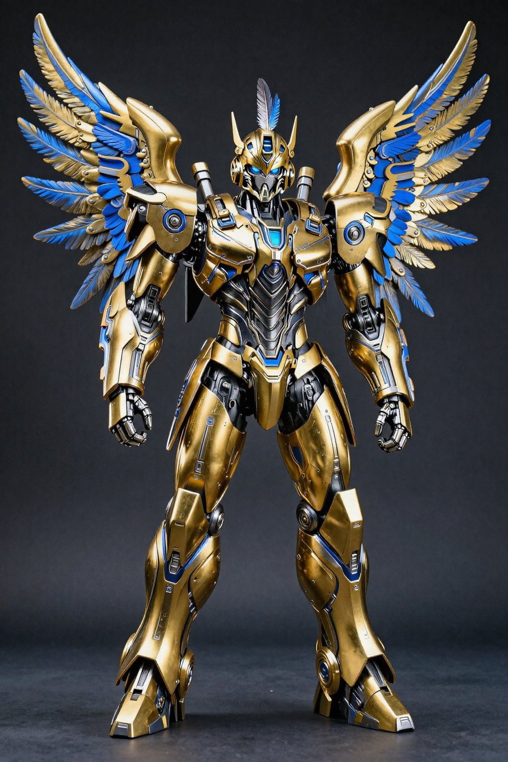 金色机械天使机甲战士